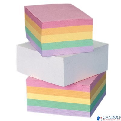 Kostka klejona DOTTS 90x90x35 kolorowa Kostka klejona DOTTS 90x90x35 kolorowa