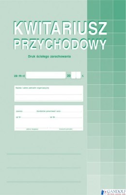 400-1 Kwitariusz przychodowy A4 30 kartek MICHALCZYK I PROKOP