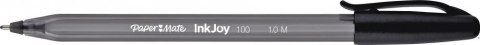 Długopis ze skuwką INKJOY 100 CAP M 1.0mm czarny PAPER MATE S0977410 Długopis ze skuwką INKJOY 100 CAP M 1.0mm czarny PAPER MATE S0977410