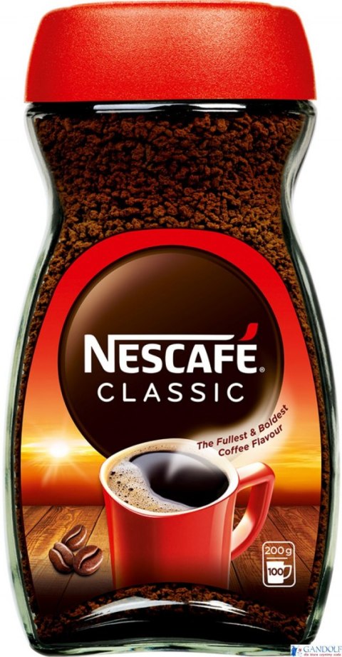 Kawa NESCAFE CLASSIC 200g rozp. Kawa NESCAFE CLASSIC 200g rozp.