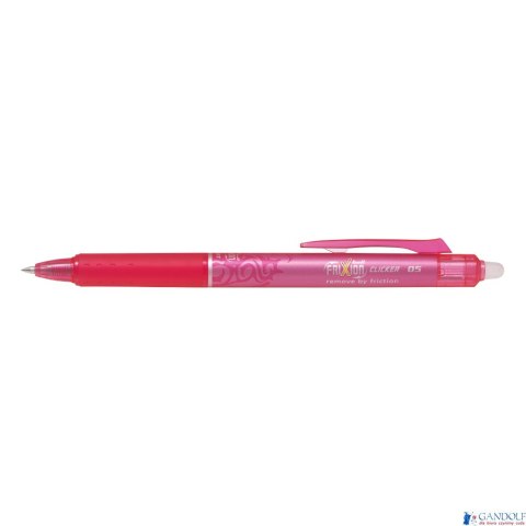 Pióro kulkowe FRIXION CLIKER różowe 0.5 PIBLRT-FR5-P Pióro kulkowe FRIXION CLIKER różowe 0.5 PIBLRT-FR5-P