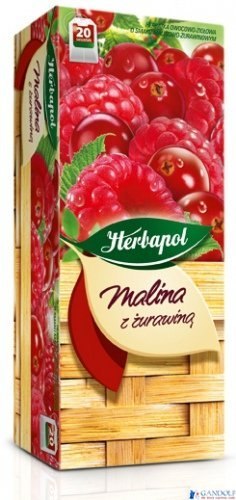 Herbata HERBAPOL HERBACIANY OGRÓD Malina z Żurawiną 20t Herbata HERBAPOL HERBACIANY OGRÓD Malina z Żurawiną 20t