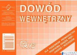 K-13 Dowód wewnętrzny A6 MICHALCZYK&PROKOP