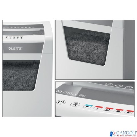 Niszczarka LEITZ IQ OFFICE P5 80020000 Niszczarka LEITZ IQ OFFICE P5 80020000
