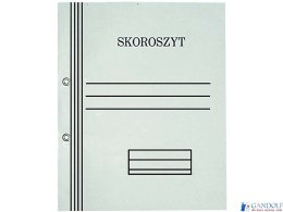 Skoroszyt oczkowy biały A4 pełny 350g 50szt. KIEL-TECH