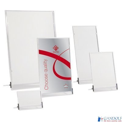 Tabliczka stojąca jednostronna 11x23cm 0403-0007-00 PANTA PLAST Tabliczka stojąca jednostronna 11x23cm 0403-0007-00 PANTA PLAST