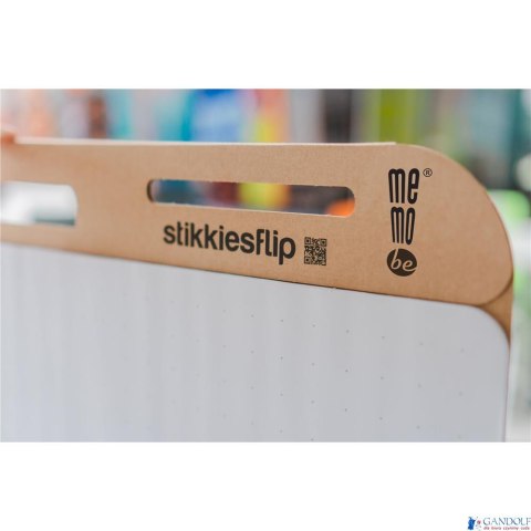 Blok samoprzylepny do flipchartów STIKKIESFLIP jeden rozmiar MEMOBE Blok samoprzylepny do flipchartów STIKKIESFLIP jeden rozmiar MEMOBE