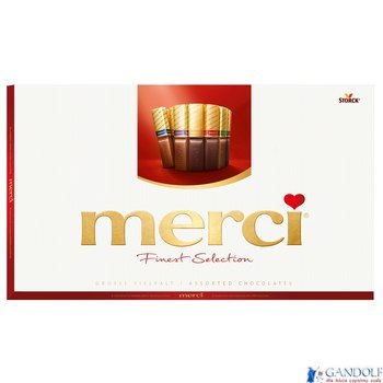 Bombonierka MERCI klasyczna 400g STORCK Bombonierka MERCI klasyczna 400g STORCK
