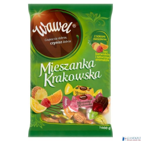 Cukierki WAWEL MIESZANKA KRAKOWSKA galaretki w czekoladzie 1kg