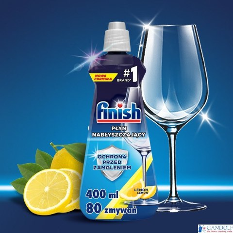 FINISH Płyn nabłyszczający do zmywarek 400 ml LEMON 65718