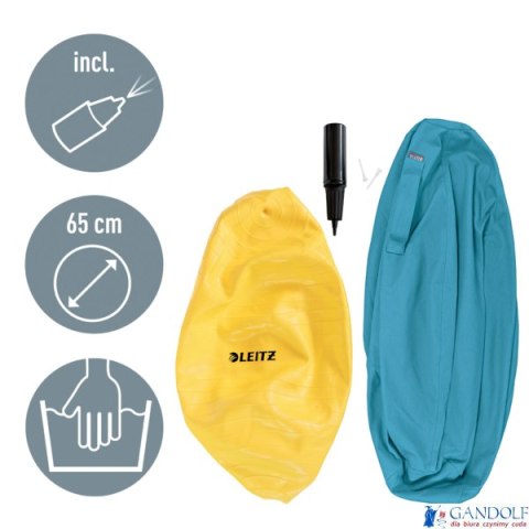 Piłka do siedzenia Leitz Ergo Cosy, niebieska 52790061