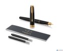 Pióro wieczne (M, stalówka ze stali) SONNET BLACK LACQUER GT PARKER 1931495, giftbox