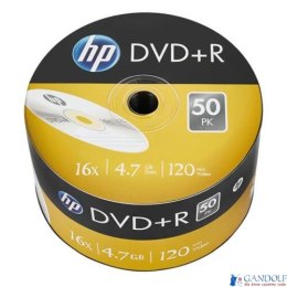 Płyta HP DVD+R 4.7GB 16x (50szt) SPINDEL, bulk DRE00070