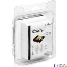 Taśma barwiąca kolorowa i 100 standardowych kart plastikowych DURACARD Printing set 891300 DURABLE