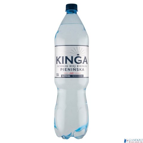 Woda KINGA PIENIŃSKA 1,5L (6szt.) gazowana Woda KINGA PIENIŃSKA 1,5L (6szt.) gazowana