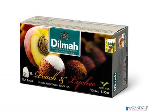 Herbata DILMAH BRZOSKWINIA&LYCHE 20t*1,5g