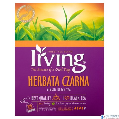 Herbata IRVING CLASSIC 100 torebek 2g czarna Herbata IRVING CLASSIC 100 torebek 2g czarna