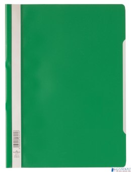 Skoroszyt A4 z przezroczystą okładką z PP Zielony 257305 DURABLE (50)