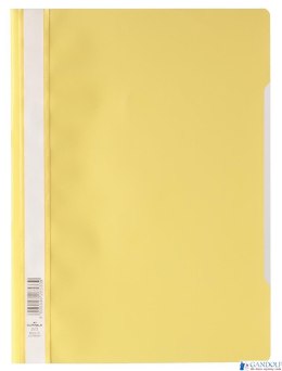 Skoroszyt A4 z przezroczystą okładką z PP Żółty 257304 DURABLE (50)
