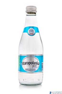 Woda STAROPOLANKA 330ml niegazowana szkło zgrzewka 12szt.