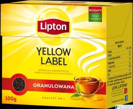 Herbata LIPTON YELLOW LABEL GRANULOWANA 100g