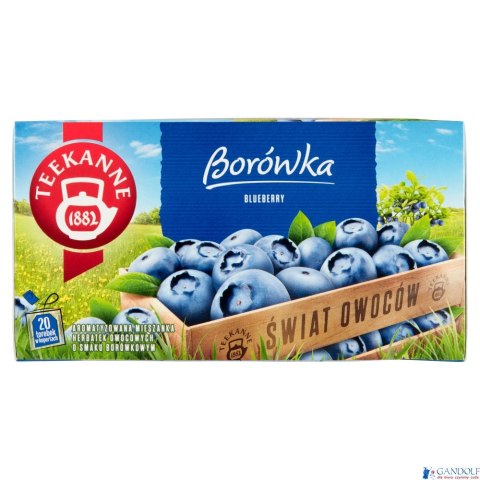 Herbata TEEKANNE Borówka 20t owocowa Herbata TEEKANNE Borówka 20t owocowa