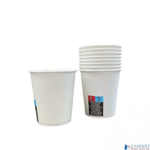 Kubek papierowy PAP/PE SW 180ml biały op.100 szt.SUP 27180 Kubek papierowy PAP/PE SW 180ml biały op.100 szt.SUP 27180