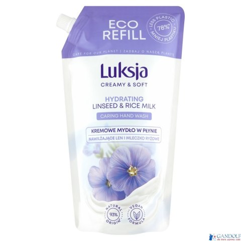 LUKSJA Mydło zapas 900ml mix LUKSJA Mydło zapas 900ml mix