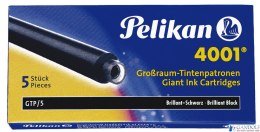 Naboje do piór, długie niebiesko-czarne 310607 Pelikan