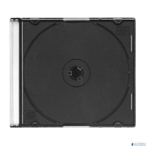 Pudełko na 1CD SLIM CASE 5,2MM BLACK OMEGA Pudełko na 1CD SLIM CASE 5,2MM BLACK OMEGA