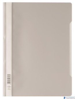 Skoroszyt A4 z przezroczystą okładką z PP szary 257310 DURABLE (50)