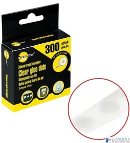 Żelowe kropki mocujące w rolce Yellow One YL-10300 125-1042