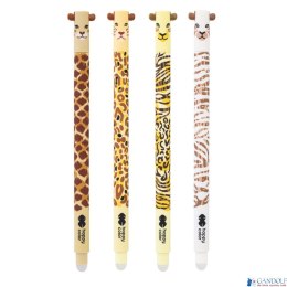 Długopis wymazywalny SAFARI, 0.5mm, niebieski, Happy Color HA 4120 01SA-3