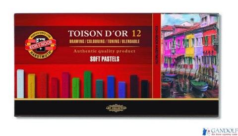 Kredki pastele 8582/12 TOISON KOH-I-NOOR