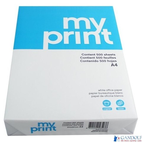 Papier xero A4 MY PRINT białość 153 Papier xero A4 MY PRINT białość 153