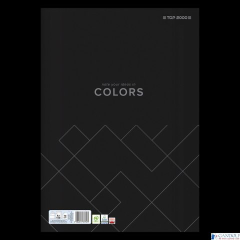Papier kancelaryjny TOPCOLORS A3 100K 70G L9 ZIE 400169247 Top 2000