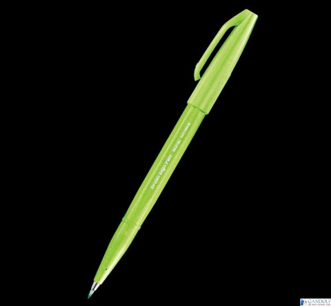 Pisak pędzelkowy do kaligrafii seledynowy SES15-KX PENTEL