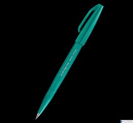 Pisak pędzelkowy do kaligrafii turkusowy SES15-D3X PENTEL