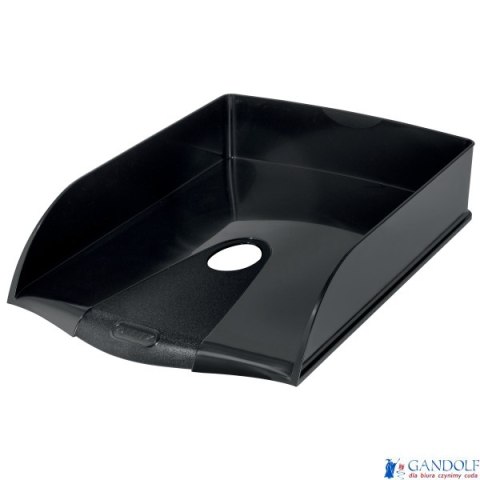 Półka na dokumenty A4, czarna Leitz, 53240095