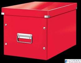 Pudło uniwersalne Leitz C&S WOW L, czerwone 61080026