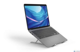 Stojak na laptopa FOLD srebrny regulowany uchwyt 505123 DURABLE