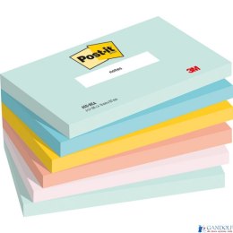 Bloczek samoprzylepny POST-IT Super Sticky (655-6-BEA), 76x127mm, 6x100 kart., 4054596926493