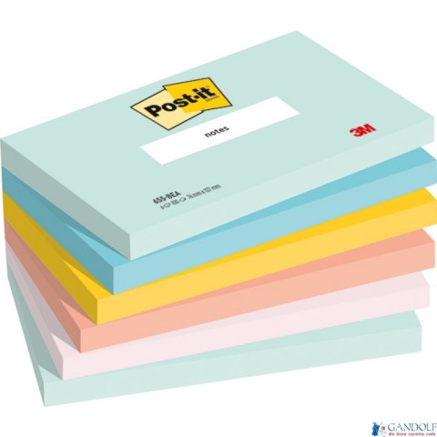 Bloczek samoprzylepny POST-IT Super Sticky (655-6-BEA), 76x127mm, 6x100 kart., 4054596926493 Bloczek samoprzylepny POST-IT Super Sticky (655-6-BEA), 76x127mm, 6x100 kart., 4054596926493
