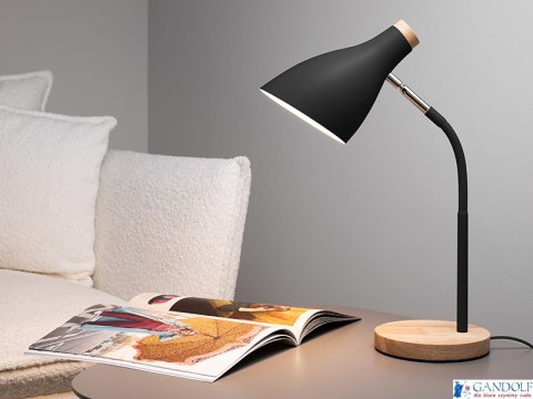 Lampka biurkowa TRACER Scandi czarna 40W TRAOSW47237 Lampka biurkowa TRACER Scandi czarna 40W TRAOSW47237