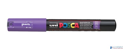 Marker z tuszem pigmentowym PC-1M fioletowy POSCA UNPC1M/DFI