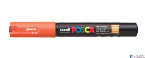 Marker z tuszem pigmentowym PC-1M pomarańczowy POSCA UNPC1M/DPO