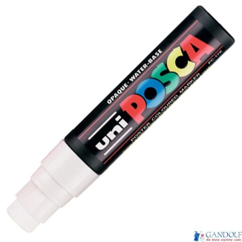 Marker z tuszem pigmentowym PC-17K biały POSCA UNPC17K/5BI Marker z tuszem pigmentowym PC-17K biały POSCA UNPC17K/5BI