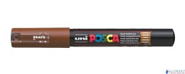 Marker z tuszem pigmentowym PC-1M brązowy POSCA UNPC1M/DBR