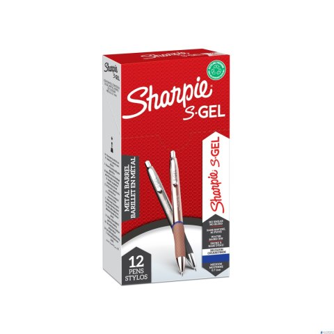 Długopis żelowy Sharpie S-GEL METAL (wkład niebieski) (korpusy : złoty i srebrny) mix kolorów 2162642 Długopis żelowy Sharpie S-GEL METAL (wkład niebieski) (korpusy : złoty i srebrny) mix kolorów 2162642