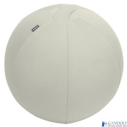 Piłka do siedzenia Leitz Ergo, 55cm, z zabezpieczeniem przed niekontrolowanym toczeniem się, jasnoszara 65410085